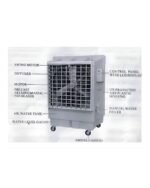 DA-300P Industrial Air Cooler – 30,000 m³/h High Capacity Cooling - Image 3