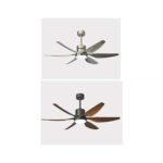 DEAURA BRONZE 60 INCH CEILING FAN WITH LIGHT