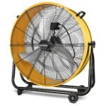 DEAURA 24 INCH PORTABLE DRUM FAN