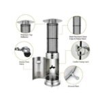 DEAURA HD ROUND FLAME SS GAS HEATER - Image 3