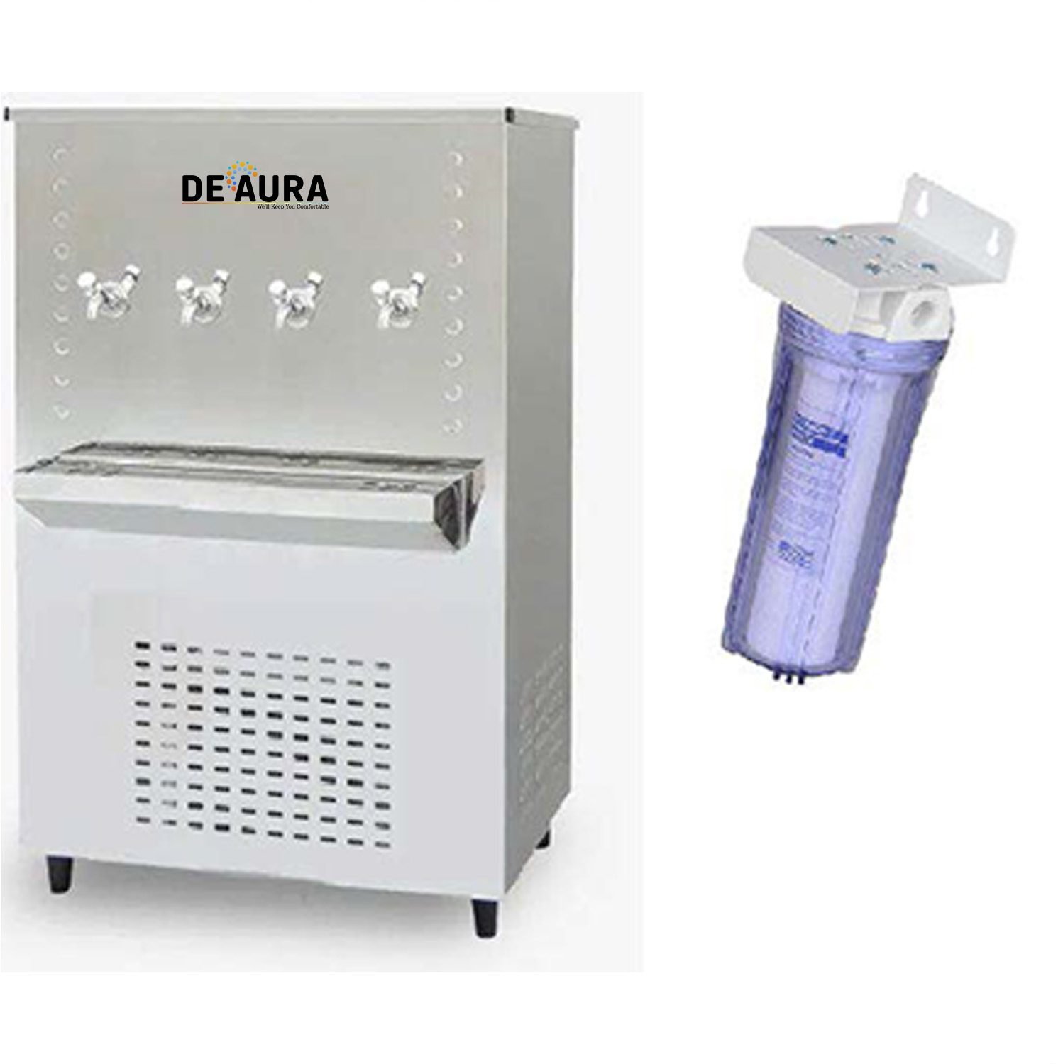 Water-Cooler-2.jpg DEAURA 4 TAP SS WATER COOLER - Image 1