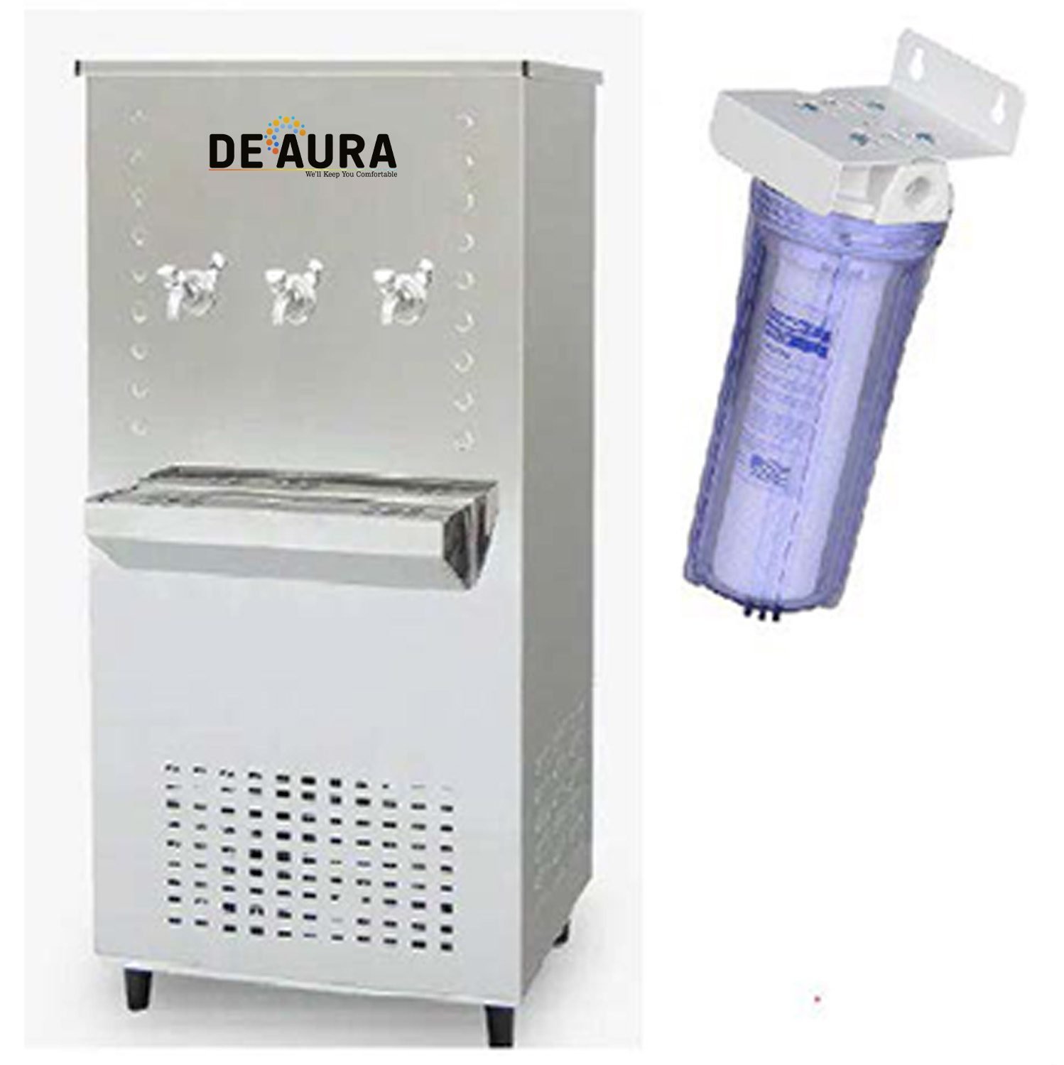 Water-Cooler-3.jpg DEAURA 3 TAP SS WATER COOLER - Image 1